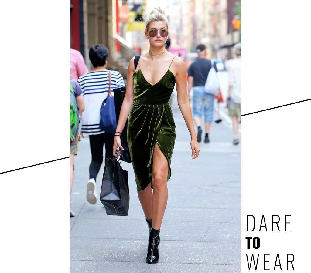Eveningwear During The Daytime Hailey Baldwin Went There